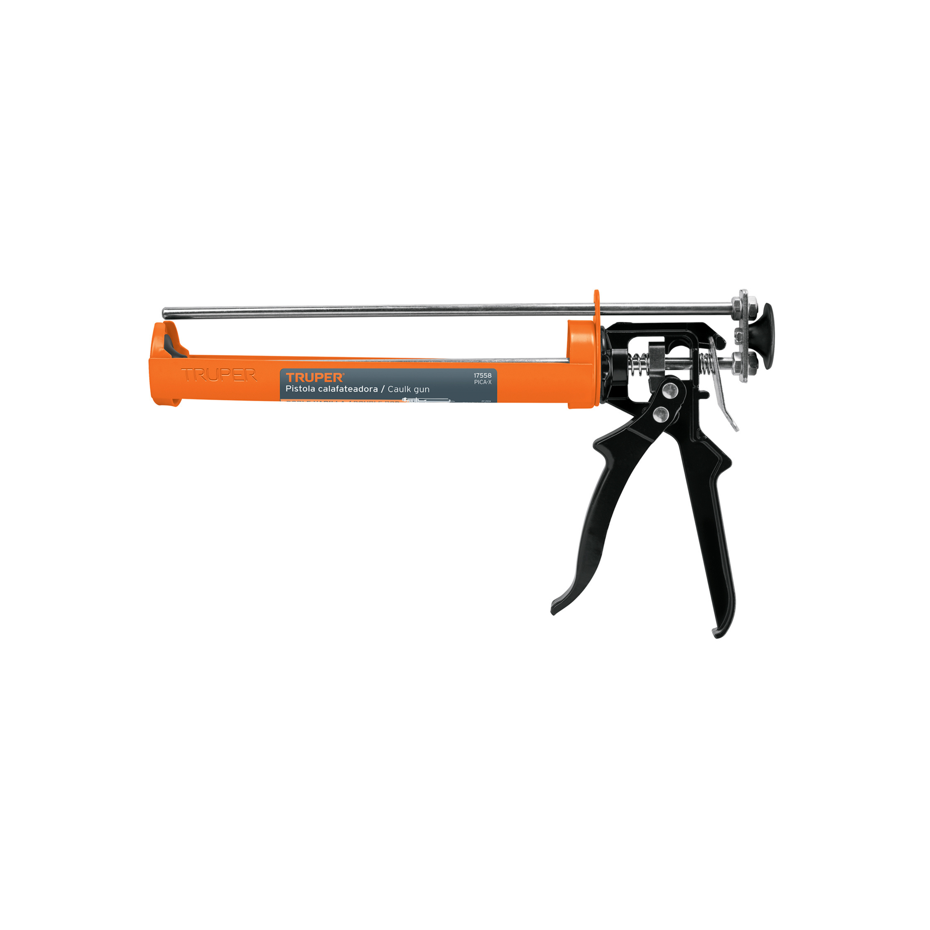 Pistola calafateadora tipo esqueleto