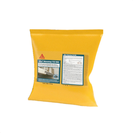 Mortero Cementicio Monocomponente Sika MonoTop 723 NM Minipack Saco, (10 Kg)