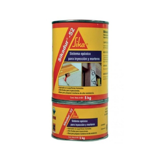 Resina Epóxica SIKADUR 52 Baja Viscosidad, 5 KG