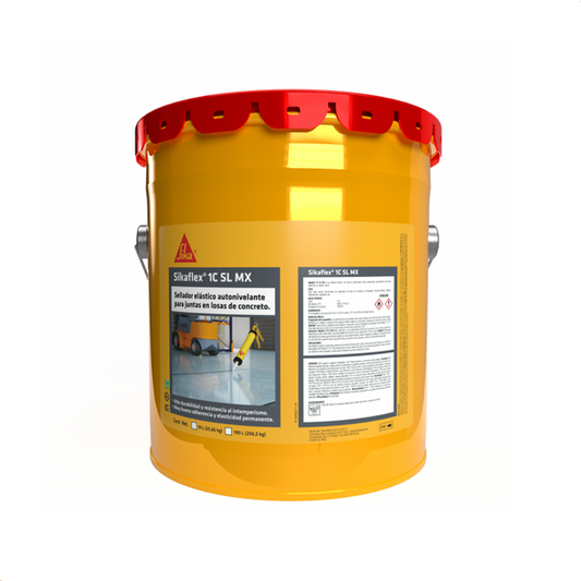 Sellador Elástico Sikaflex-1c SL MX Gris Oxford Cubeta, (19 L)