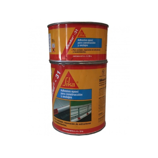 Adhesivo Epóxico SIKADUR Alta Resistencia, 5 KG