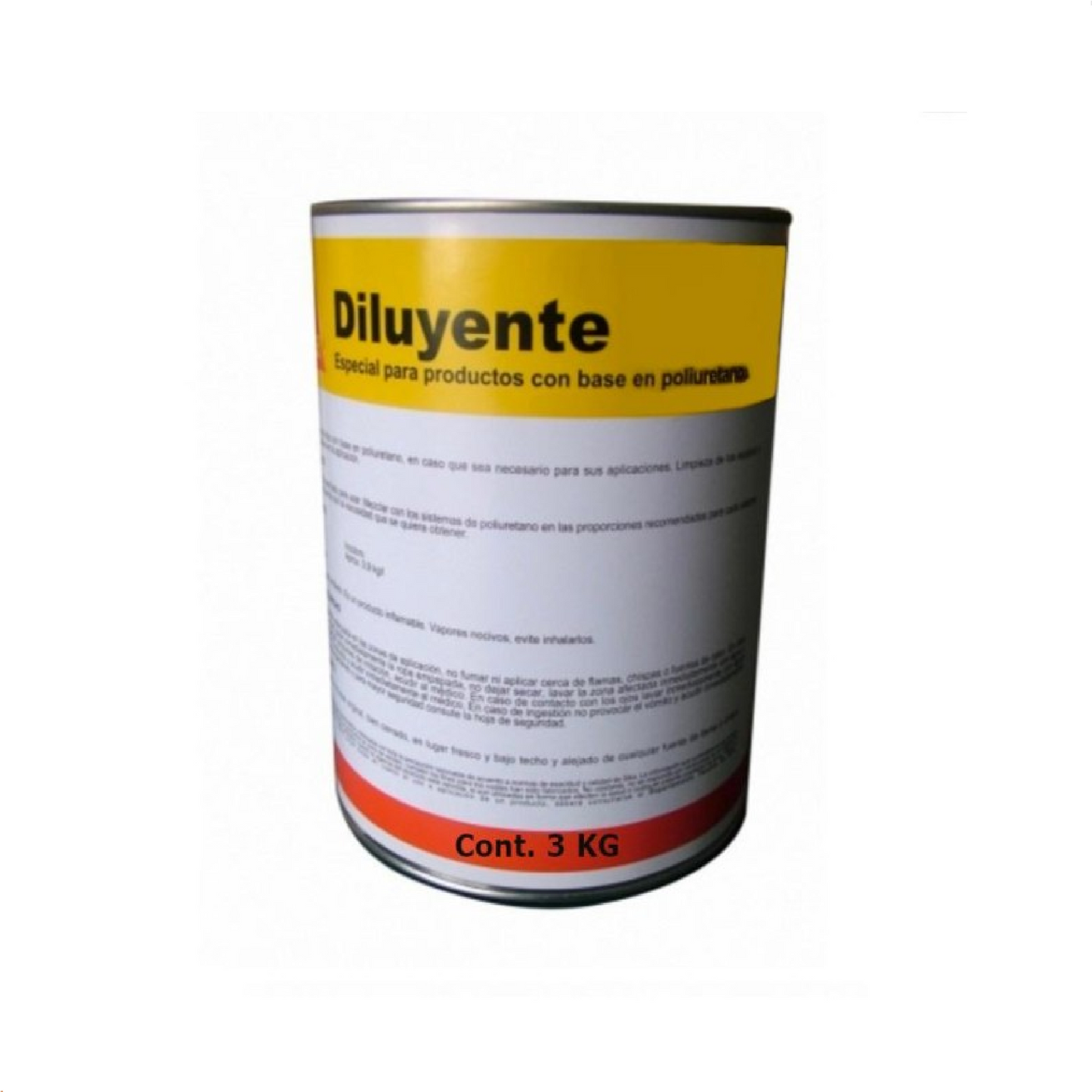 Limpiador Superficies Herramientas Sika Diluyente Galon/Bote, (3 Kg)