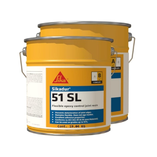 Resina Epóxica Semi- Flexible SIKADUR 51 SL, 19 KG