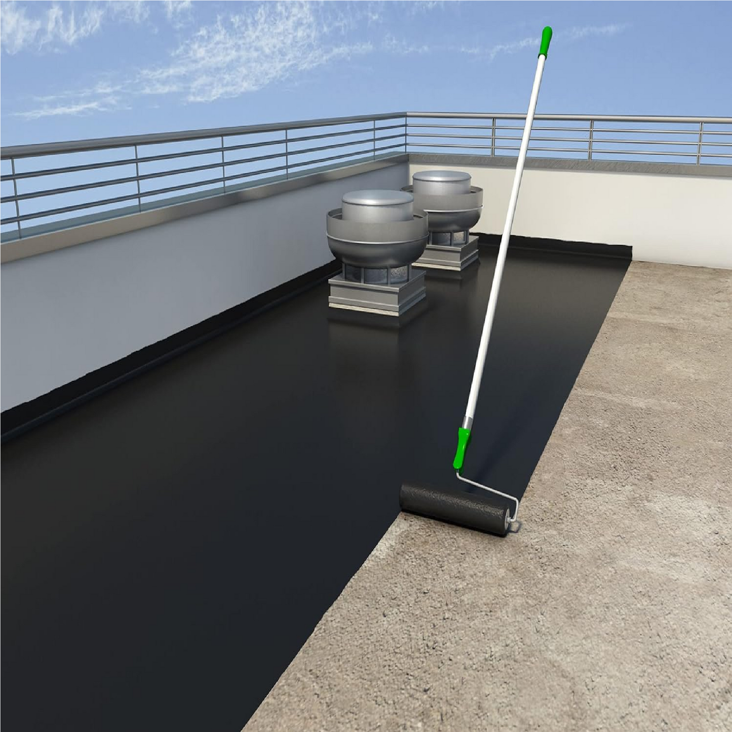 Impermeabilizante Asfáltico Base Agua Emulsika+ Primer MX, Cubeta 19 L