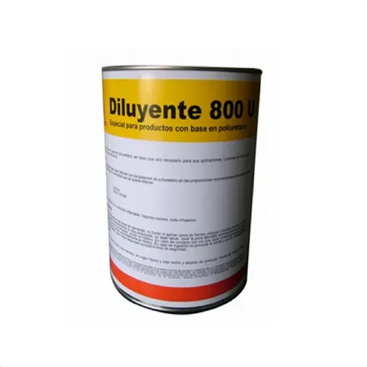 Diluyente Para Productos Diluyente 800 U Galon/Bote, (3 Kg)