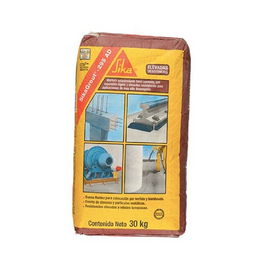 Mortero Cementicio Expansivo SIKAGROUT 295 AD, Saco 30 KG