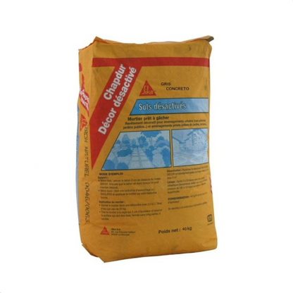Endurecedor Superficial Sika Chapdur Gris Concreto Saco, (40 Kg)