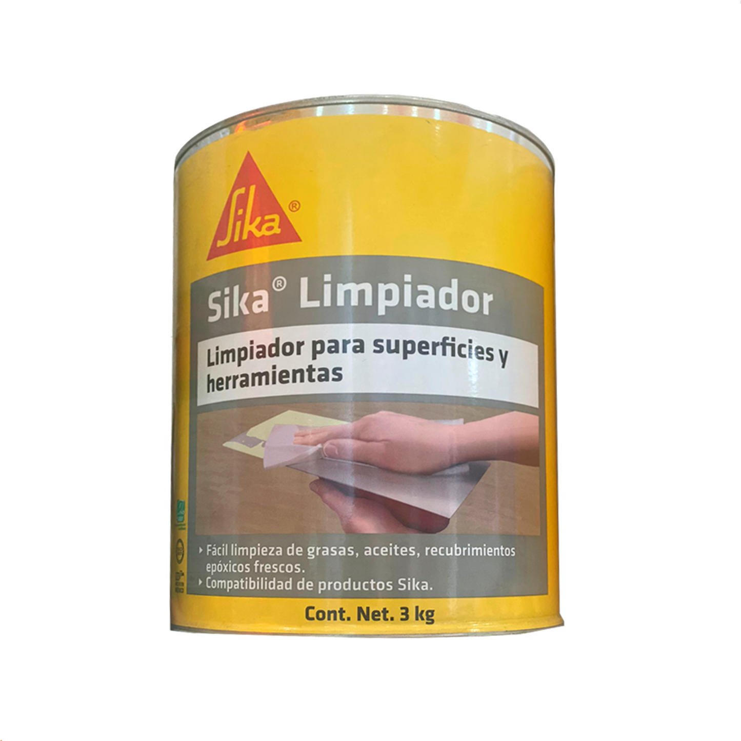 Limpiador Superficies Herramientas Sika Limpiador Galon/bote (3 Kg)
