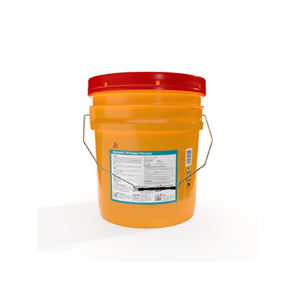 Impermeabilizante Acrílico Elástico Líquido Para Juntas Y Boquillas Sikalastic-411 MX Imper Terrazas, Cubeta 19 L