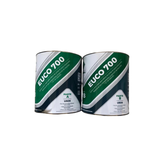 EUCO 700 KIT- Rellenador Semi-Rígido Para Juntas De Piso Industrial, Caja 2 Gal
