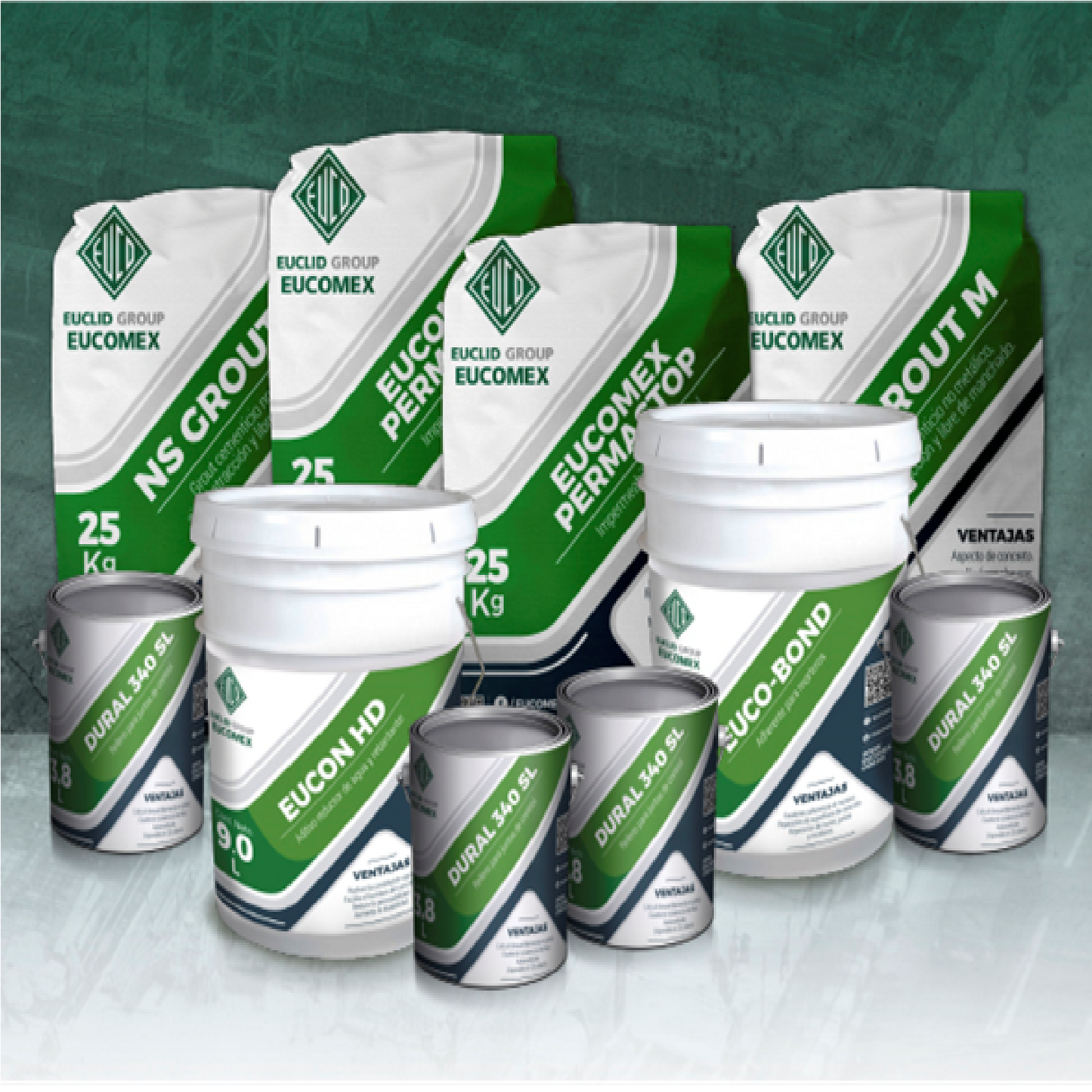 Rellenador Para Juntas De Construcción Y Sellador DURAL 340 SL- LIHTH GRAY, Kit 2 Gal