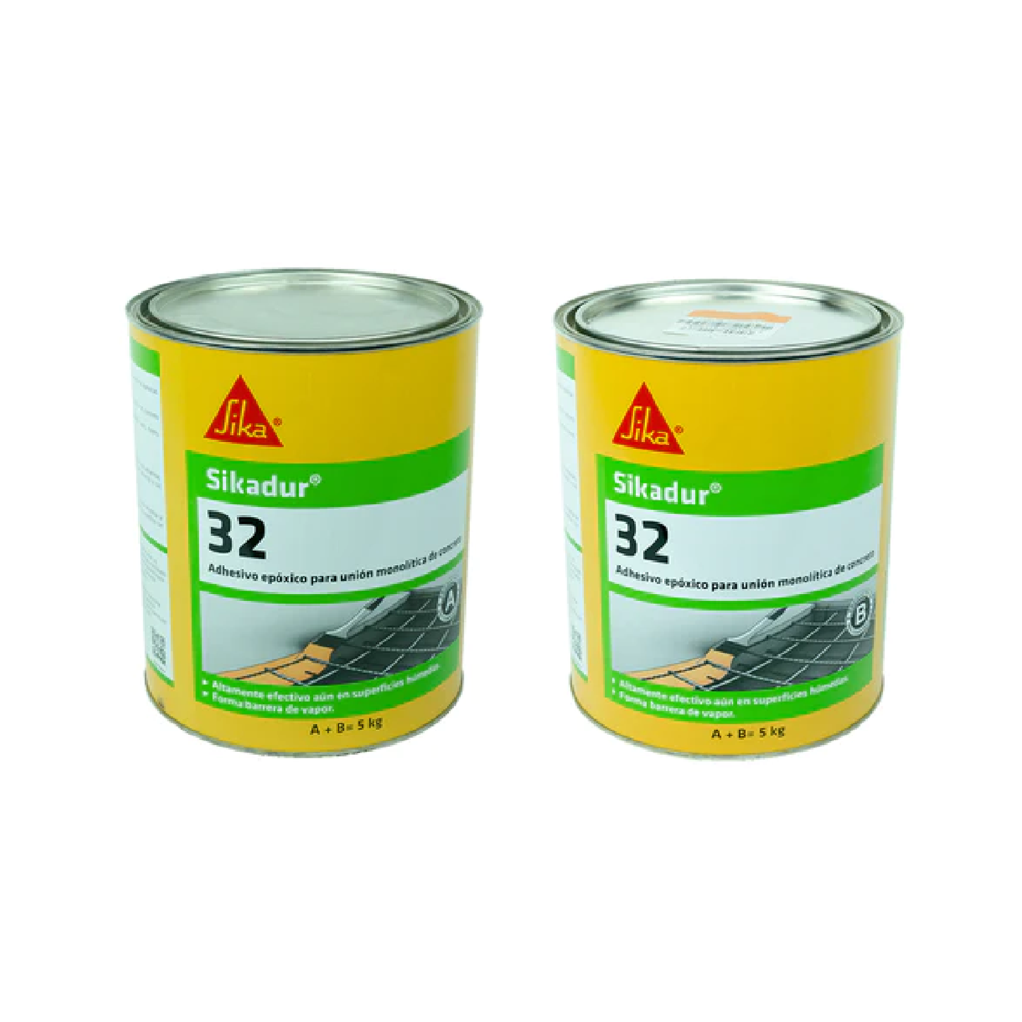 Puente De Adherencia Epóxico Gel SIKADUR 32, 5 KG
