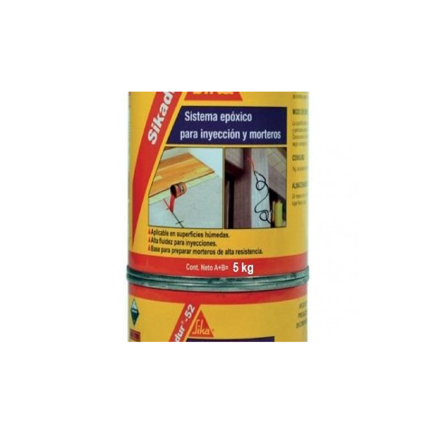 Resina Epóxica SIKADUR 52 Baja Viscosidad, 5 KG