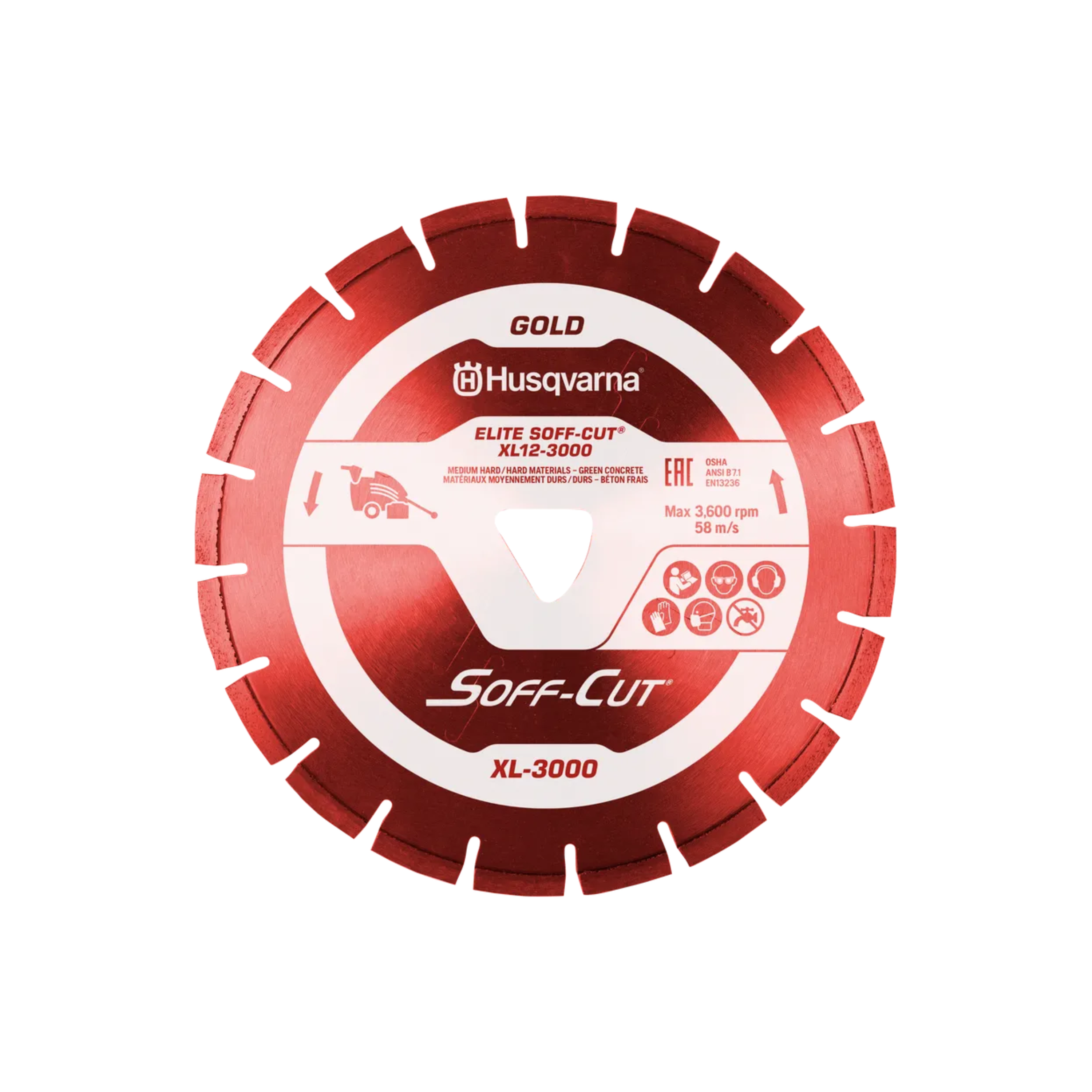 SOFF‑CUT Red 6"