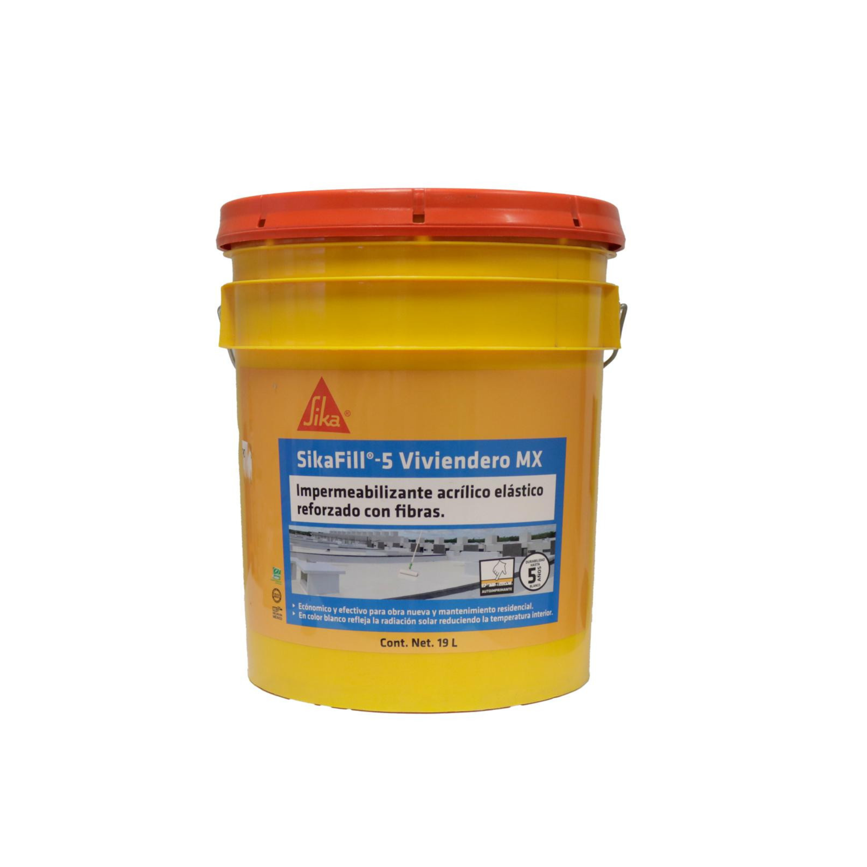 SikaFill®-5 Viviendero MX, Blanco Bo 19 L