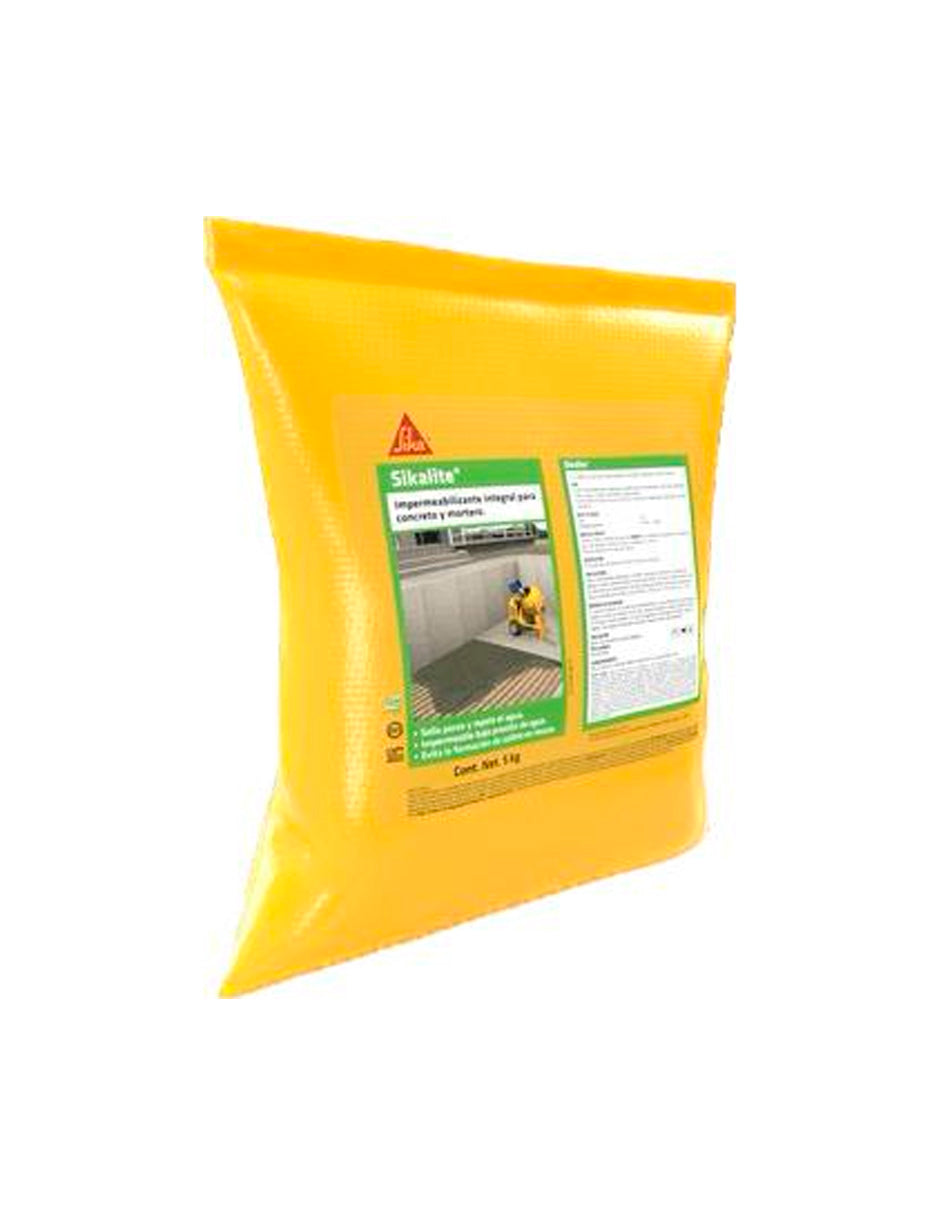 Impermeabilizante En Polvo SIKALITE, 5 Kg