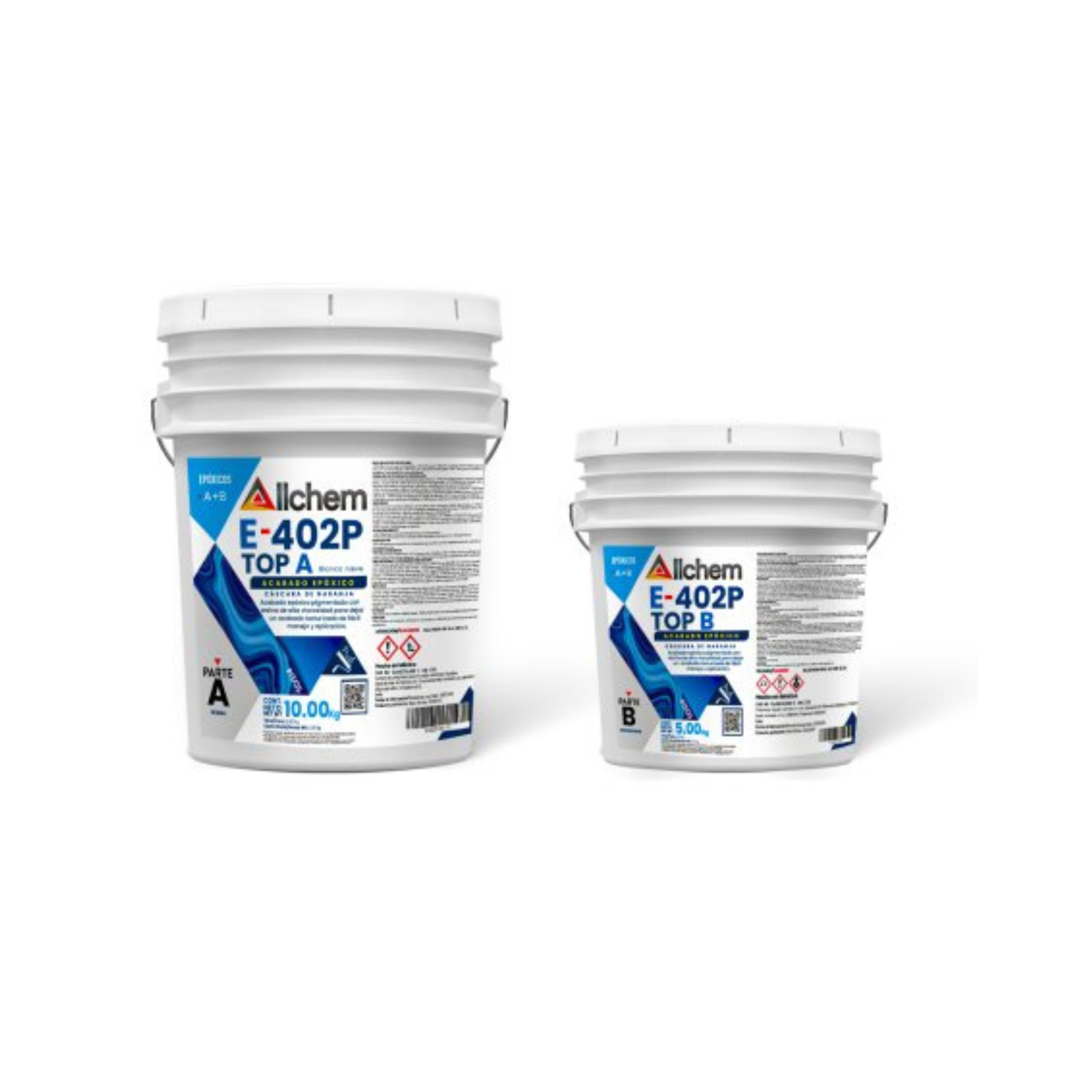 Kit Resina Gris Nube A+B 15  kg