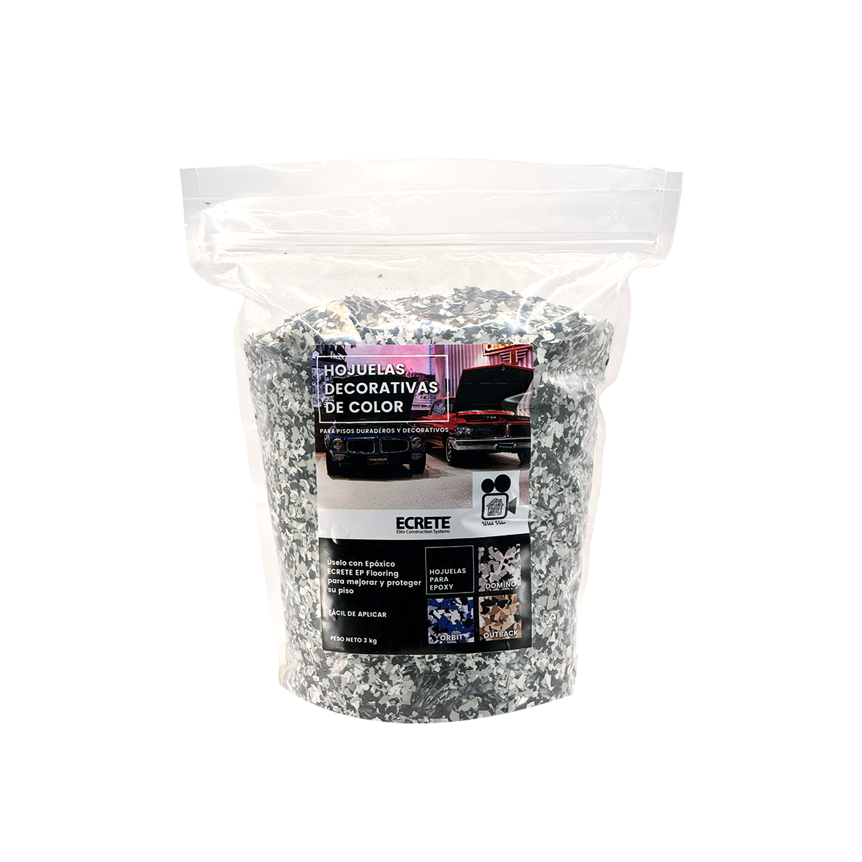 Ecrete flake Domino (Mixed) 3kg