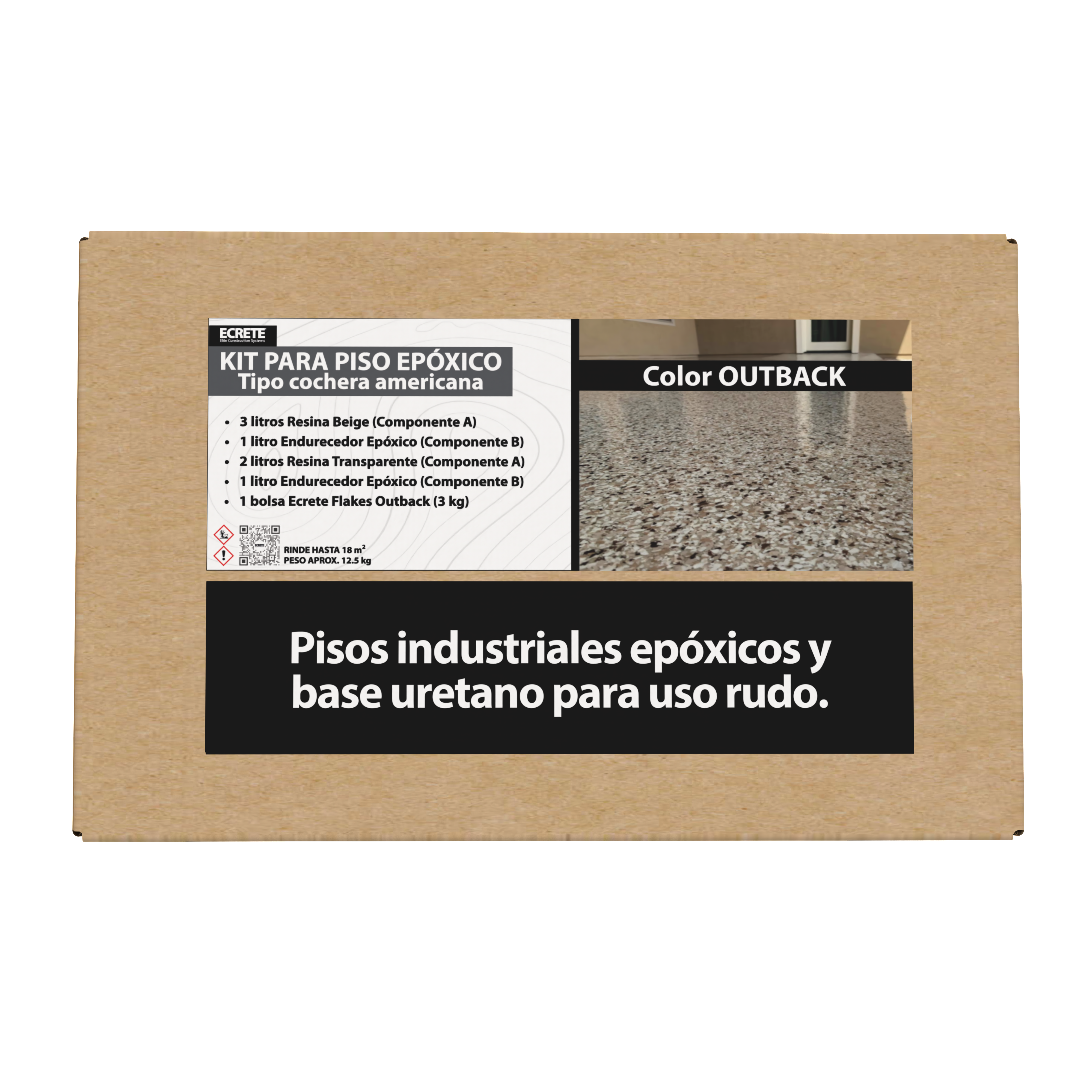 Kit Ecrete Flooring Outback para 18 metros