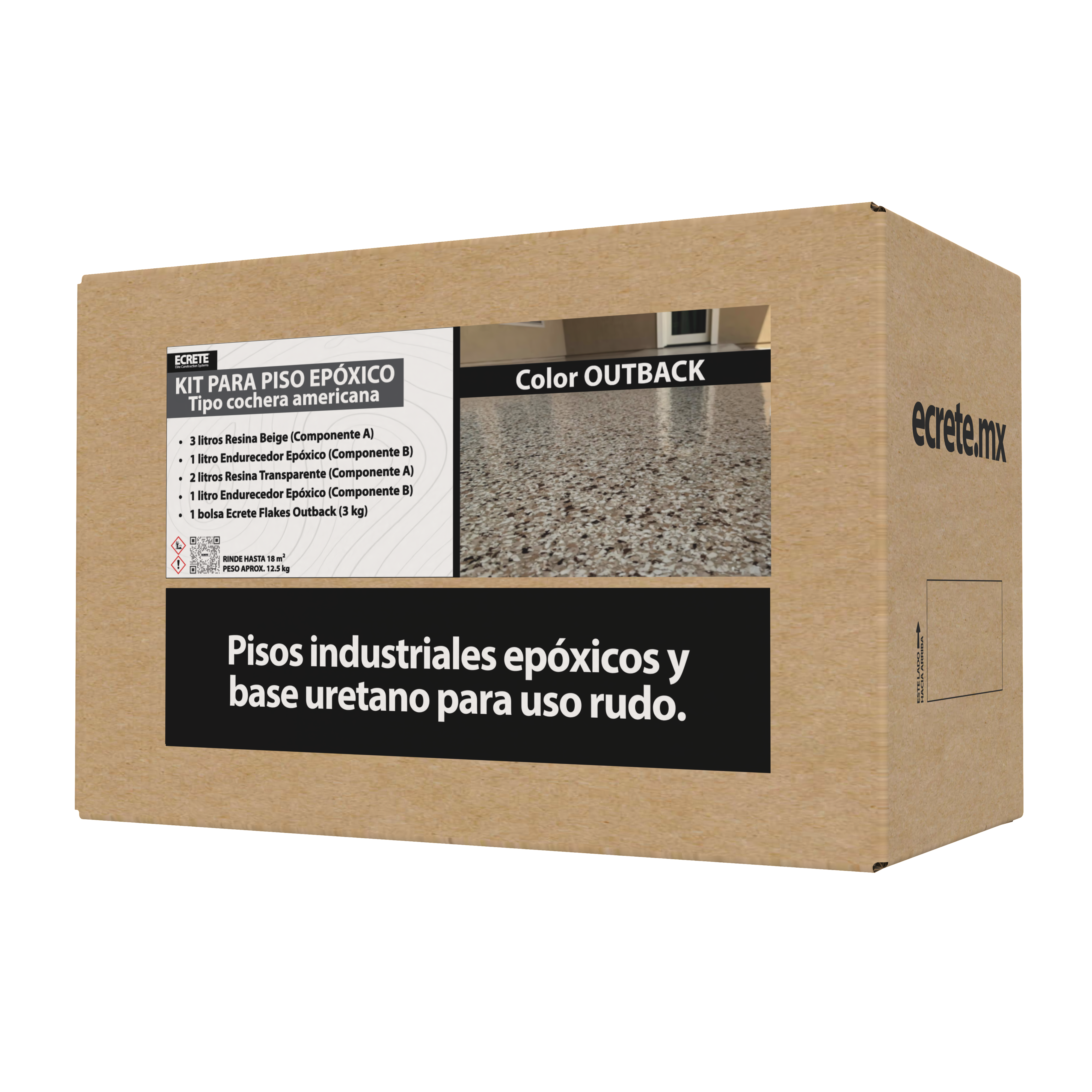 Kit Ecrete Flooring Outback para 18 metros