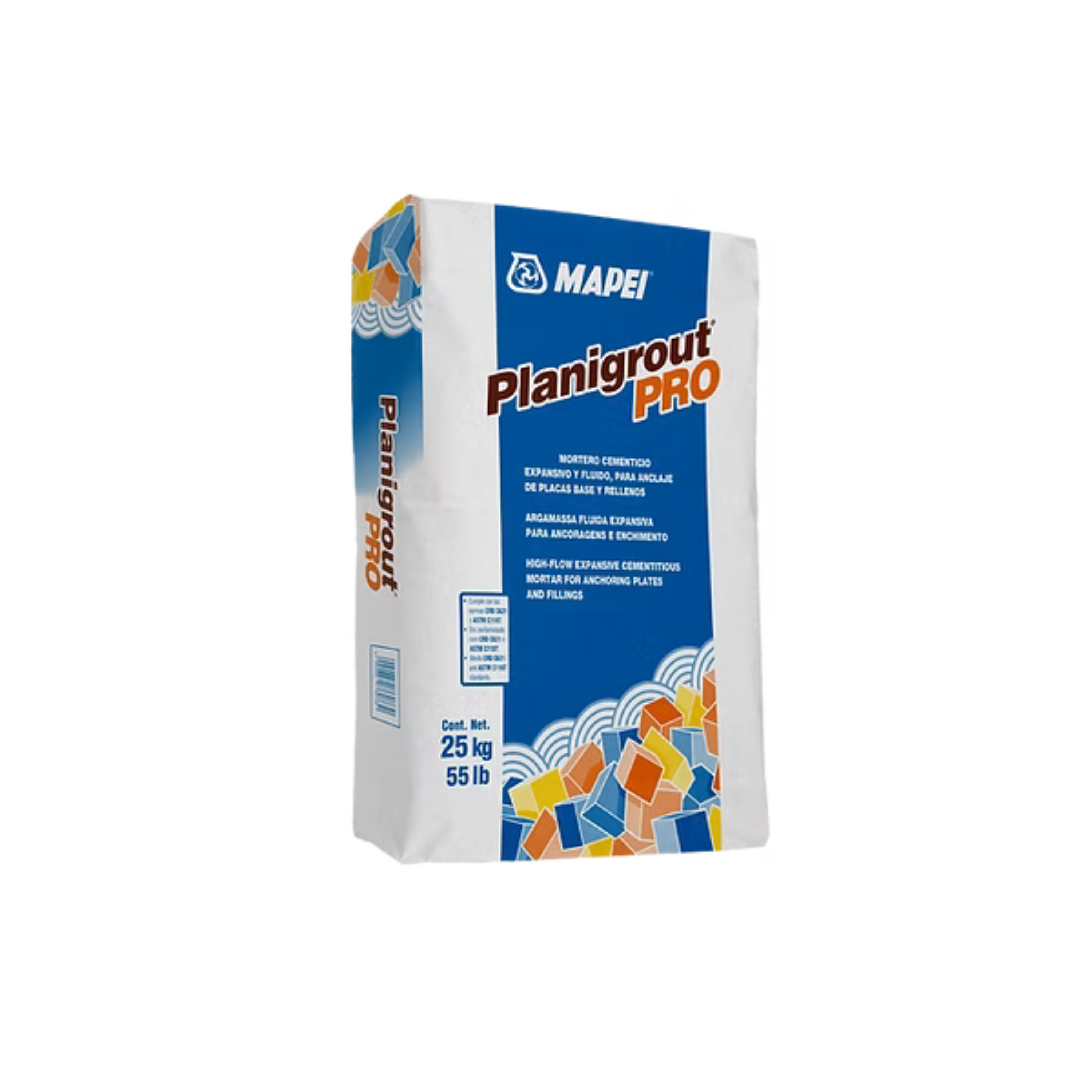 Planigrout® PRO – Mortero sin Contracción Saco 25 kg